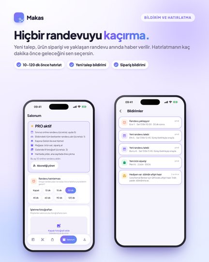 Bildirim ve hatırlatma